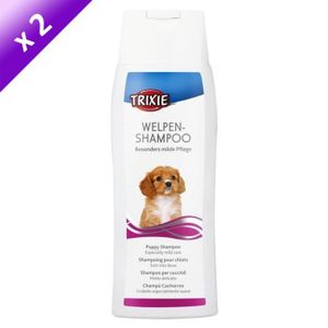 TRIXIE Lot de 2 Shampoings pour chiots 250ml