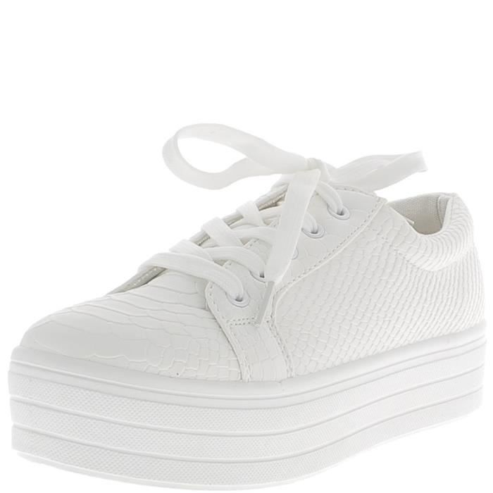 basket croco femme