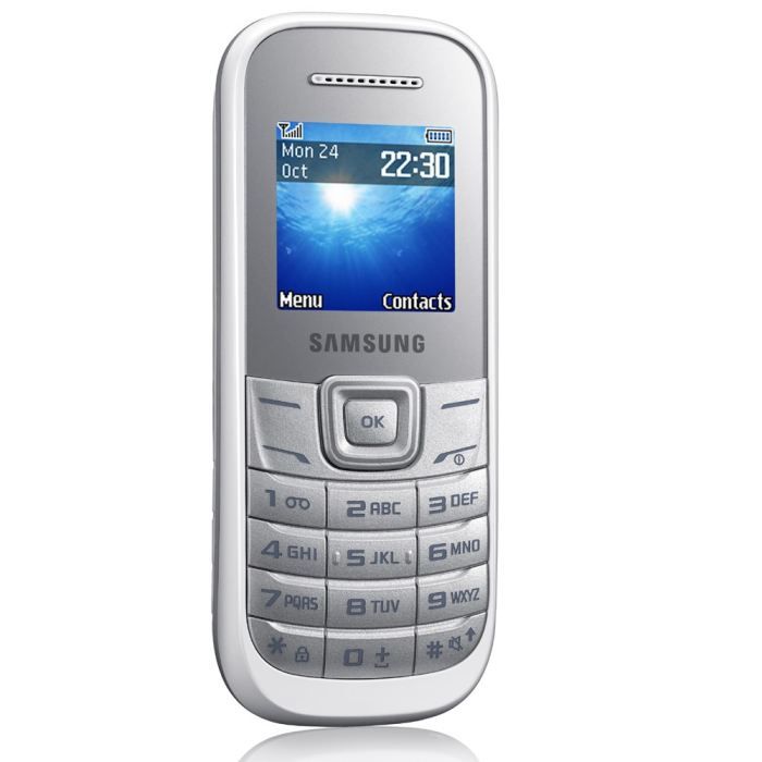 SAMSUNG E1202 Blanc Achat téléphone portable pas cher