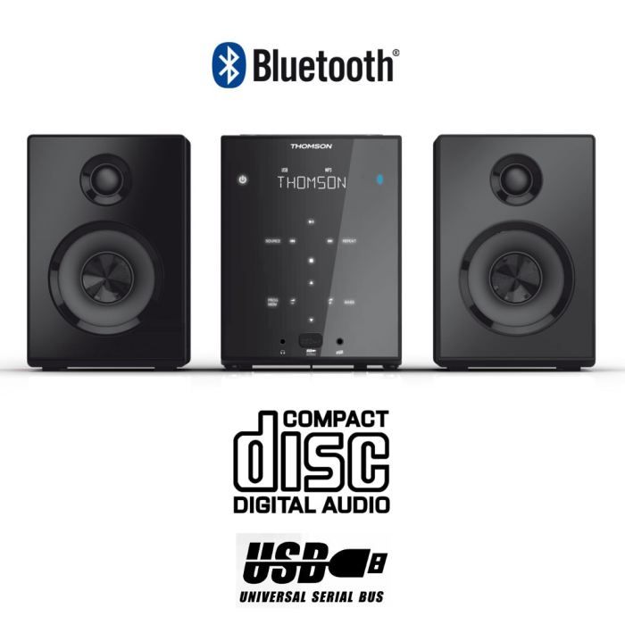 THOMSON MIC102B Micro Chaîne HiFi Bluetooth Achat / Vente chaine hi