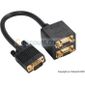 CABLE AUDIO VIDEO Cdiscount Câble 1 VGA/M vers 2 VGA/F