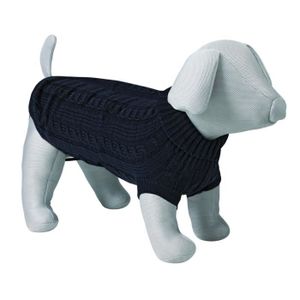 TRIXIE King of Dogs pullover S: 40 cm noir pour chien
