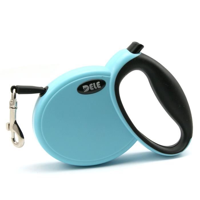 Tera laisse enrouleur 3m pour chien chat 20kg bleu - Achat Tera laisse enrouleur 3m pour chien chat 20kg bleu - Achat