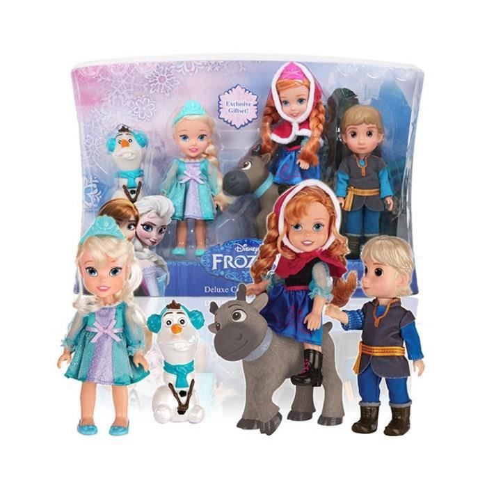 imaison  Bullyland  B12216  Coffret 5 figurines La Reine Des Neiges