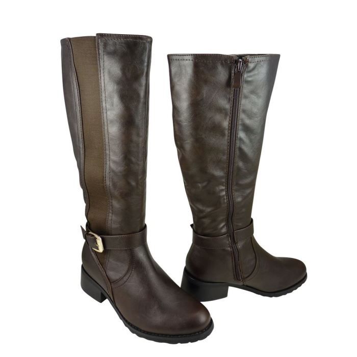 bottes femme pas cher gros mollet