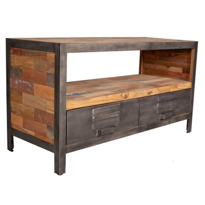 Meuble tv industriel achat / vente meuble tv industriel pas cher ...