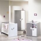 LIT NON PLIANT BEBE SAUTHON Lit bébé Leaf Frene 120X60