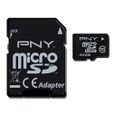 CARTE MEMOIRE PNY Micro SDHC Classe 10 32 Go + 1 jeu Gameloft