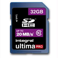 CARTE MEMOIRE INTEGRAL SD Classe 10 - 32 Go