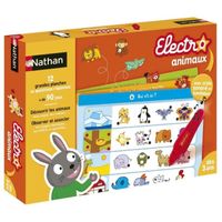 CONSOLE EDUCATIVE Nathan Jeu électro de Questions Réponses animaux