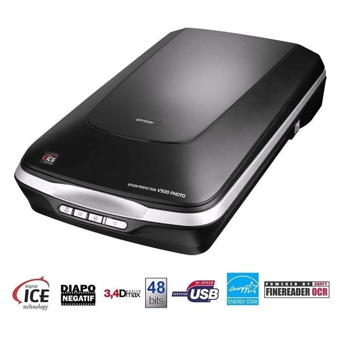 epson perfection v500 photo scanner for paper and film