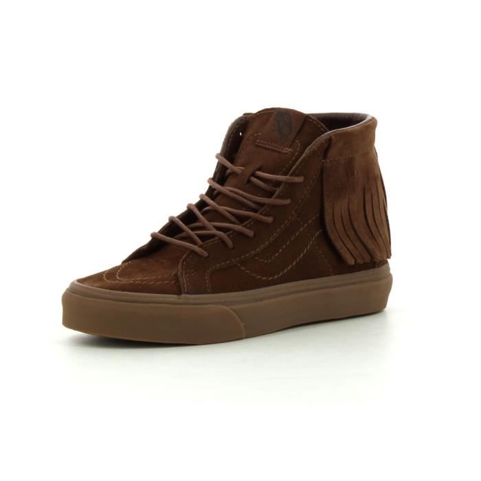 vans daim marron