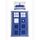 Doctor Who Tardis simple couette et taie Set