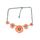 Collier LOL Bijoux LOLILOTA Les coquelicots