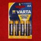 ALIMENTATIONS SECTEUR ET BATTERIES Lot de 4 Piles LR06/AA Varta