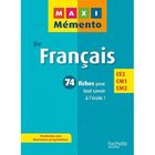 SCOLAIRE / UNIVERSITAIRES Français ; CE2/CM1/CM2