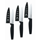 COUTEAU DE CUISINE - FEUILLE - COUPERET - FENDOIR Set de 3 couteaux à Steak céramique Lame blanche