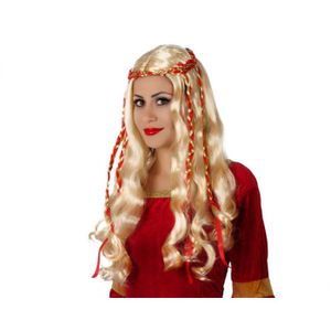 ATOSA Perruque Tresses Blonde