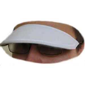 Casquette visière adaptable pour lunette golf, lecture Accessoire