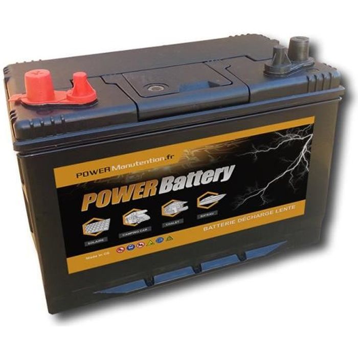Batterie Bateau Décharge lente 12v 120ah Achat / Vente camping car