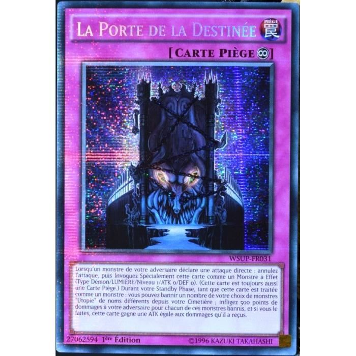 Gardien De La Porte Yu Gi Oh carte YU-GI-OH WSUP-FR031 La Porte De La Destinée FR - Achat / Vente