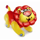 PORTEUR-POUSSEUR-DRAISIENNE-TRICYCLE Leo Le Lion Gonflable