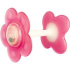 ANNEAU DE DENTITION HALTERE DENTITION NATURE 6 MOIS ROSE