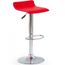 TABOURET Tabouret de bar rouge Ronda Couleur Rouge Matiè…