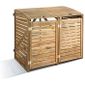 COFFRE D EXTERIEUR - RANGEMENTS  Cache poubelle Double JARDIPOLYS