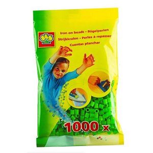 SES CREATIVE Lot de 1000 perles ? repasser - Vert