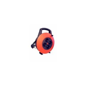 VOLTMAN Enrouleur électrique bricolage HO5VVF 3x1mm2 7,5 m