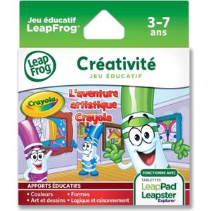 JEU CONSOLE EDUCATIVE LEAPFROG Leappad Explorer jeu Crayola JEU CONSOLE EDUCATIVE LEAPFROG Leappad Explorer jeu Crayola