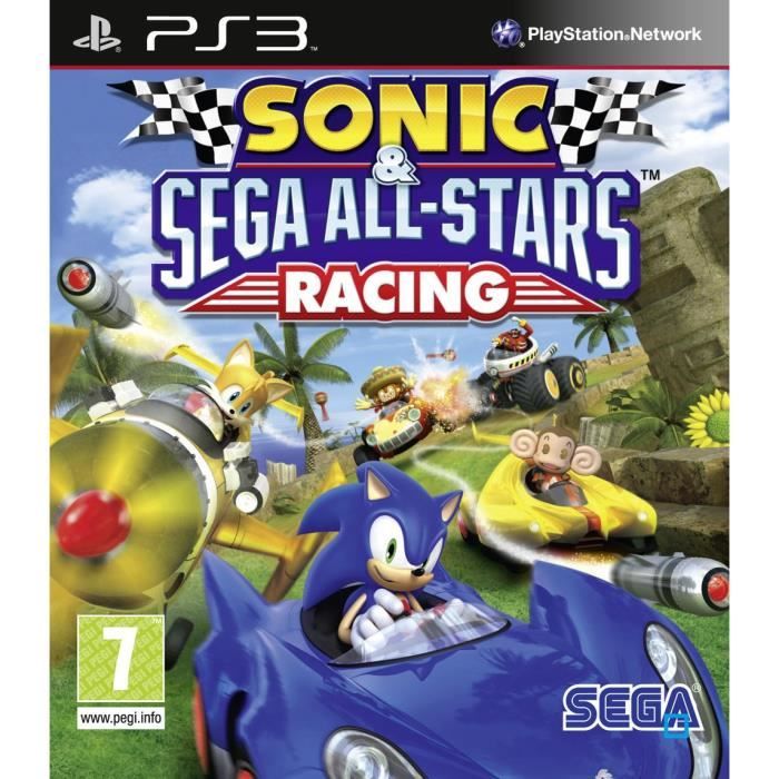 Sonic & Sega AllStars / Jeu console PS3 Achat / Vente jeu ps3 Sonic & Sega AllStars PS3