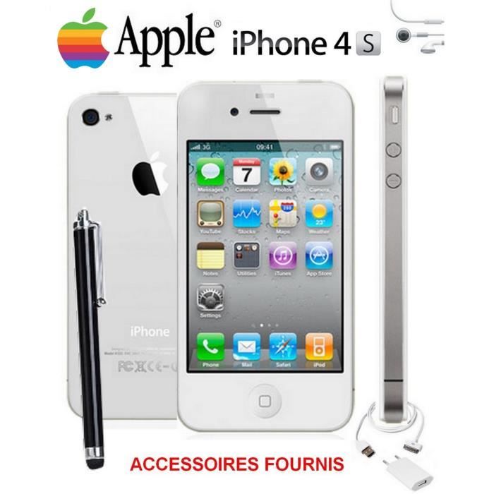 Iphone 4s pas cher neuf sans forfait Mundu fr