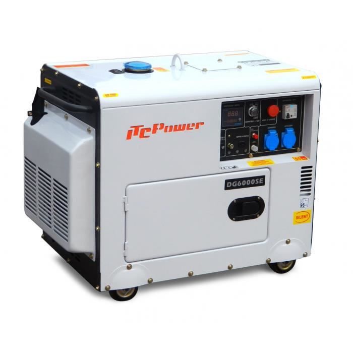 Groupe Electrogene Diesel Insonorise 6kw Dg7500se groupe electrogene diesel