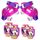 MINNIE Set Patins à Roulettes et Protections
