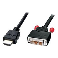 CABLE AUDIO VIDEO Lindy - 41103 - Câble HDMI vers DVI-D, 3m