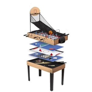 RENE PIERRE Table de Jeux Basket 9 en 1
