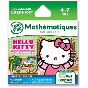 JEU CONSOLE EDUCATIVE HELLO KITTY Explorer jeu LeapFrog JEU CONSOLE EDUCATIVE HELLO KITTY Explorer jeu LeapFrog