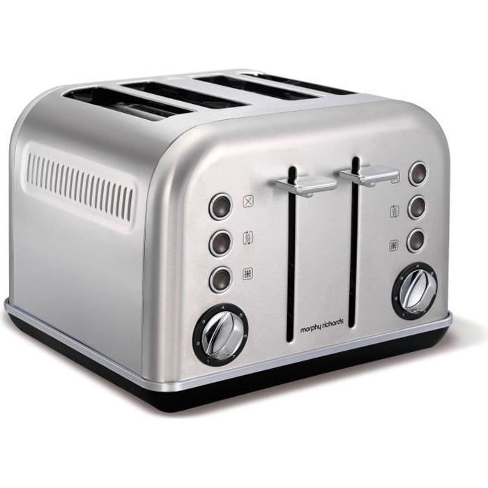 Toaster 4 Fentes Inox Accents Refresh Morphy Richards Achat / Vente
