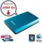 DISQUE DUR EXTERNE Verbatim USB  3.0 1000 Go Bleu Caraïbe 2.5"
