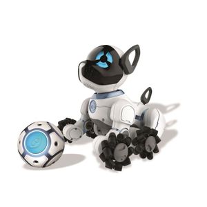 WOWWEE Chien Robot Télécommandé Chip Noir et Blanc