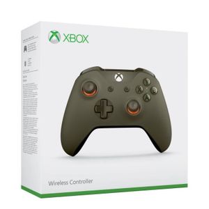 Manette Xbox Sans Fil Verte / Orange