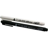 STYLO - MARQUEUR Elypse 2 Feutres CD/DVD 1 mm