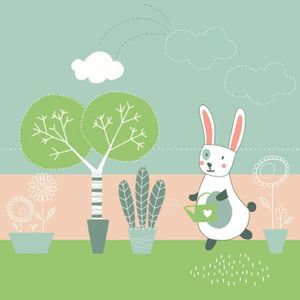 TABLEAU - TOILE Tableau plexi green rabit TABLEAU - TOILE Tableau plexi green rabit