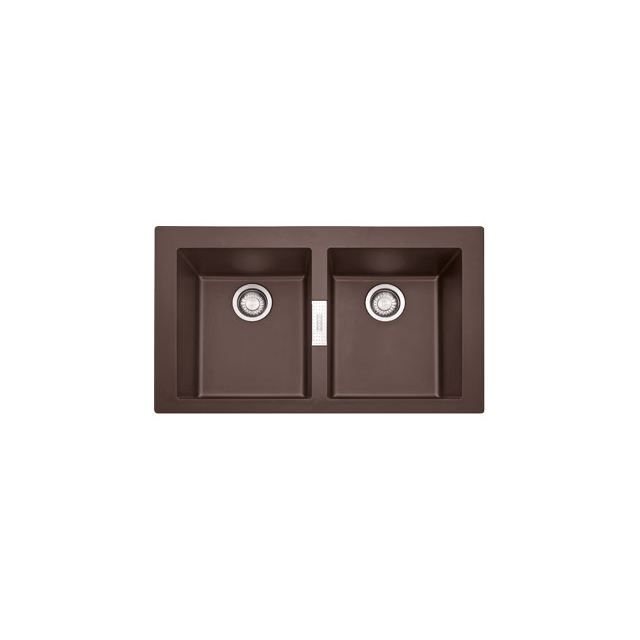 SIRIUS TECTONITE SID620 CHOCOLAT 511037 Eviers Double Cuves Eviers