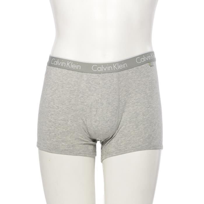 Sous vêtements Homme Calvin Klein U8502a Gris Achat / Vente caleçon