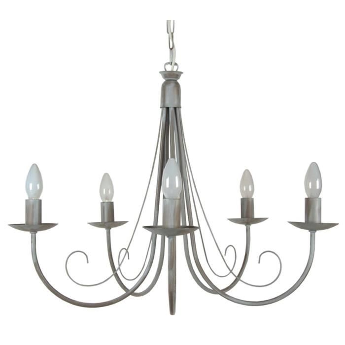 Lustre fer forge achat / vente lustre fer forge pas cher cdiscount