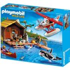 UNIVERS MINIATURE Playmobil 5039 Cabane Du Pêcheur Hydravion & Orque