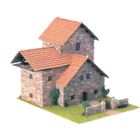 ASSEMBLAGE CONSTRUCTION Maquette maison RUSTICA 5